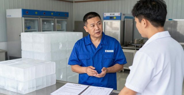连云港冰块订购的秘密：夏天烧烤摊老板都在用的方法